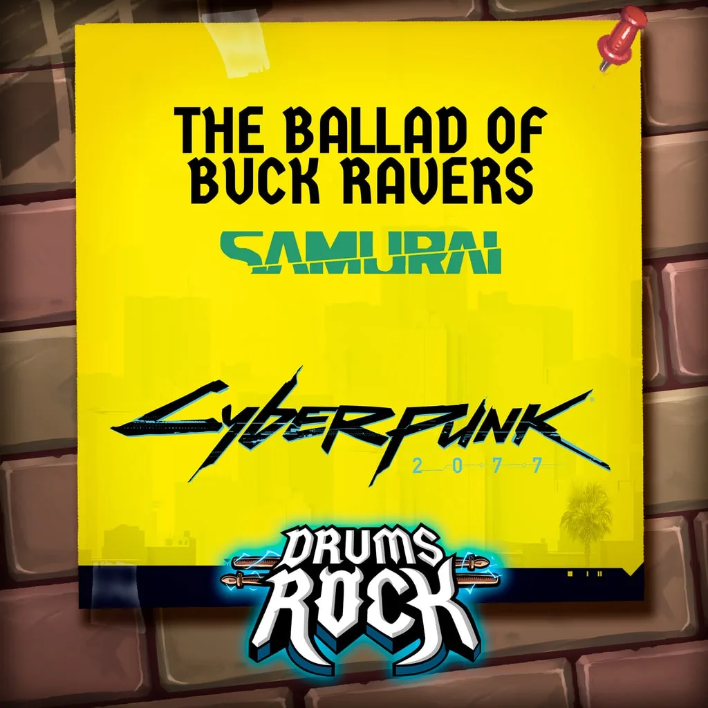 Drums Rock: Samurai - 'The Ballad of Buck Ravers' [PS5] - изображение 1