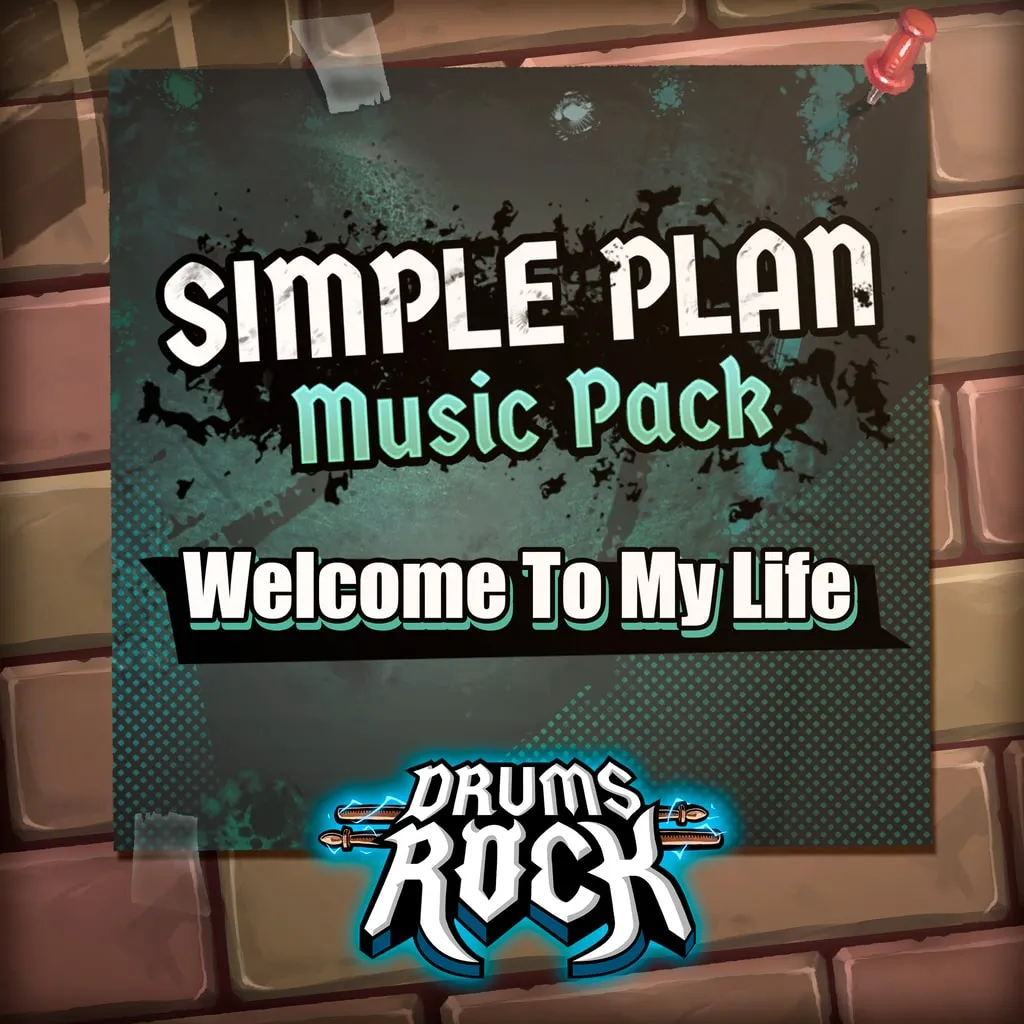 Drums Rock: Simple Plan - 'Welcome to My Life' [PS5] - изображение 1