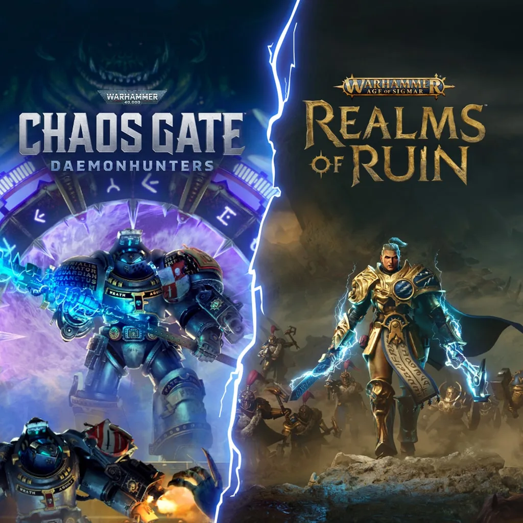 Warhammer Bundle - Chaos Gate &amp; Realms of Ruin [PS4, PS5] cover