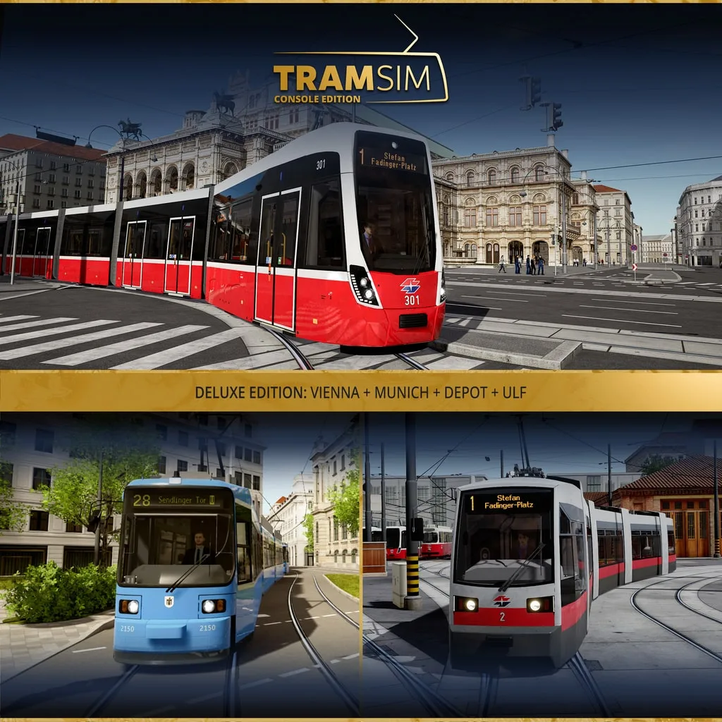 TramSim: Console Edition Deluxe PS4 &amp; PS5 cover