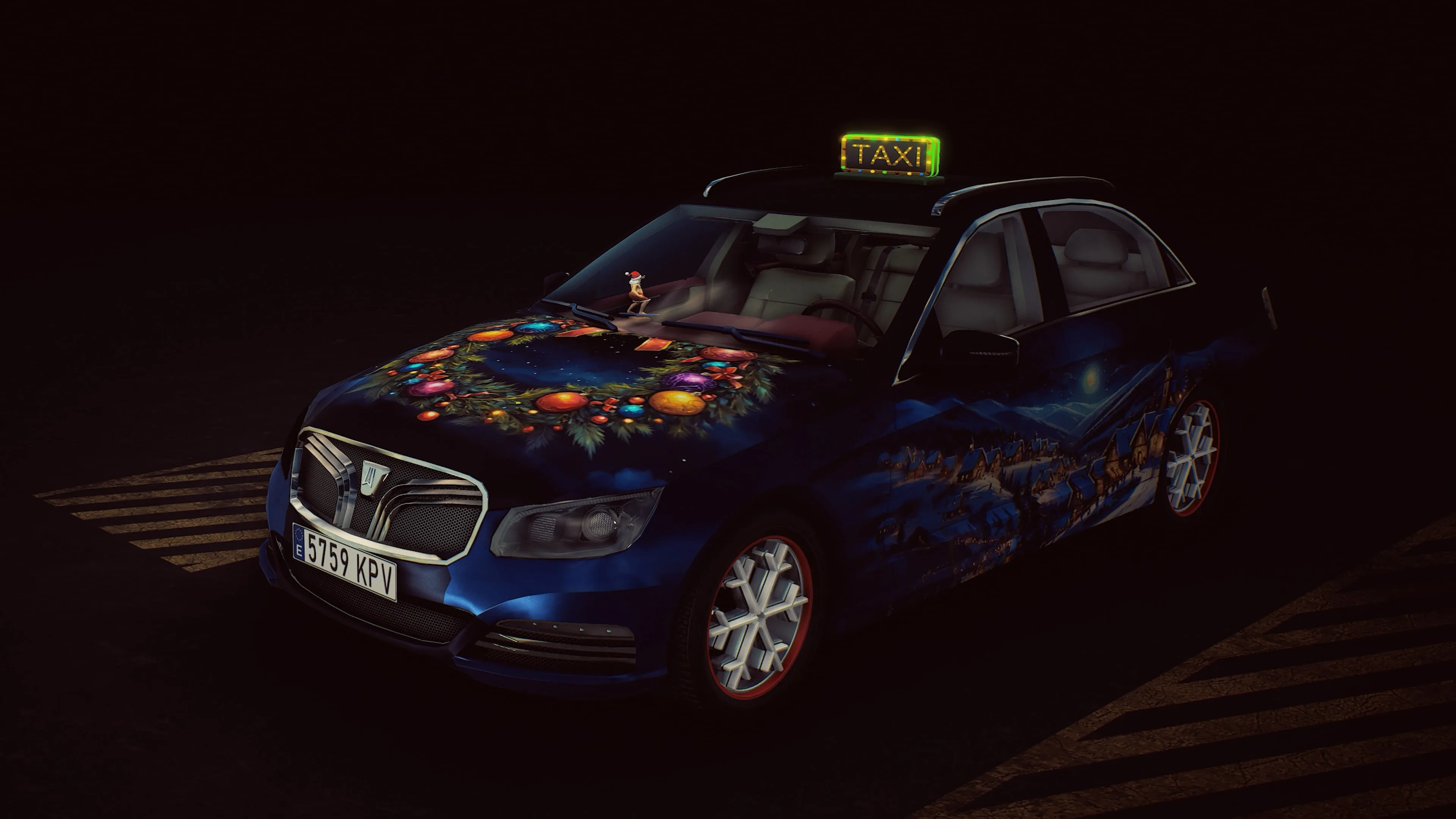 Taxi Life - Christmas Cosmetic Pack [PS5] - изображение 4