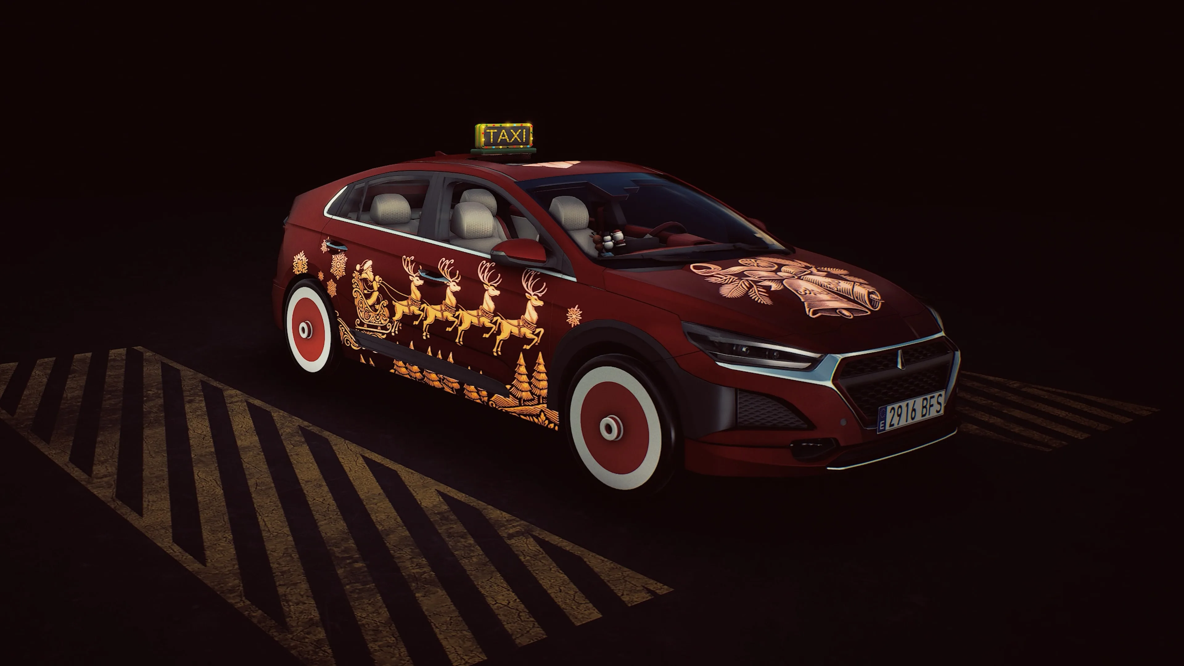 Taxi Life - Christmas Cosmetic Pack [PS5] - изображение 3