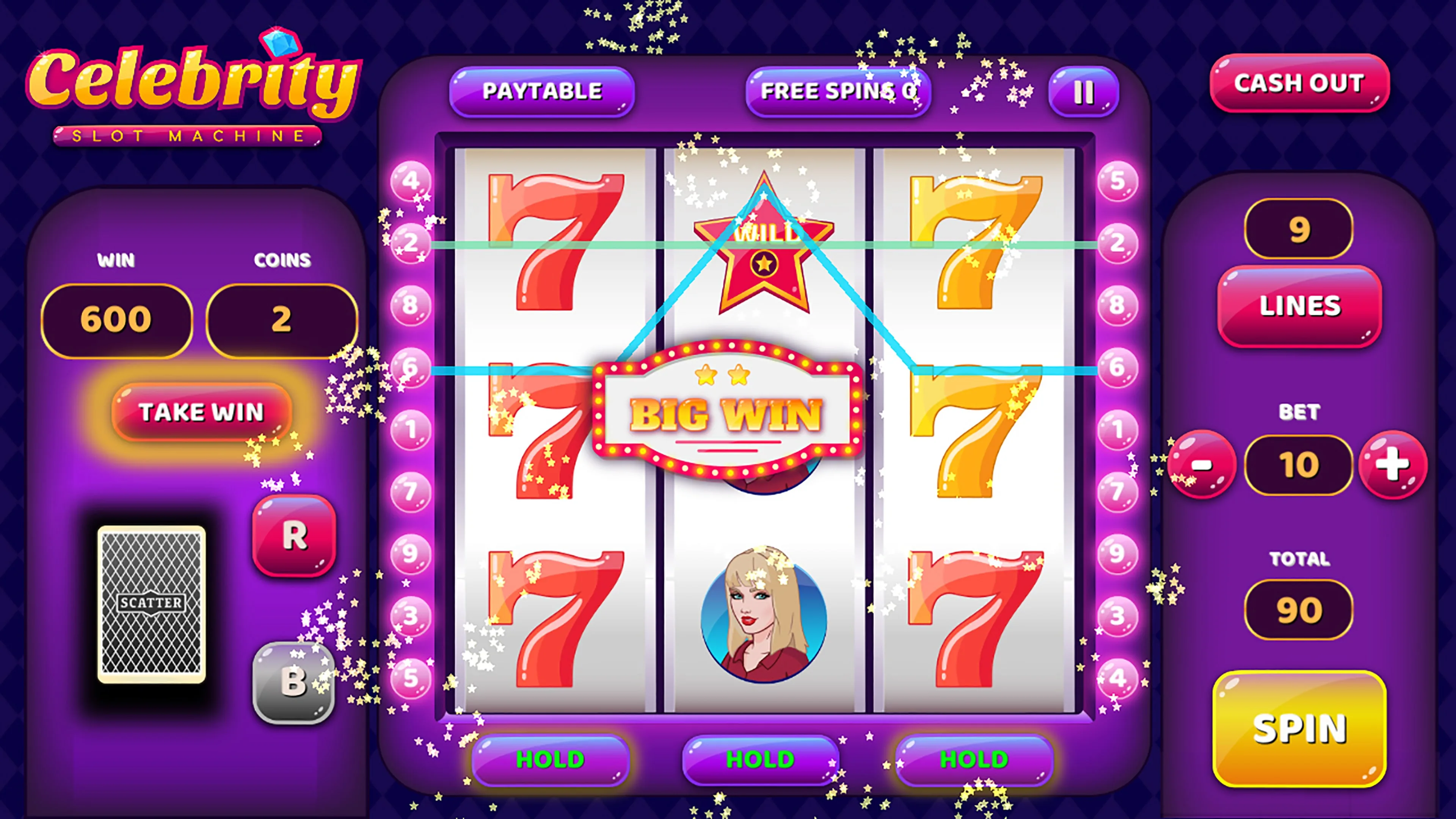 Celebrity Slot Machine [PS4] - изображение 4