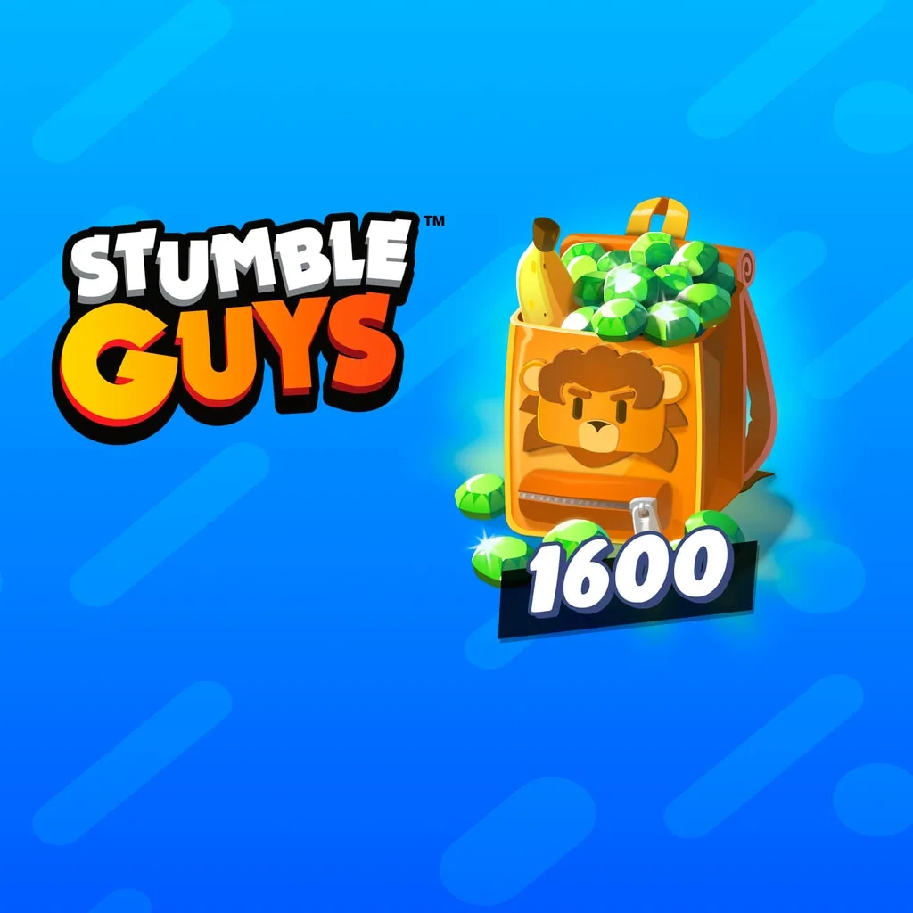 Stumble Guys - 1600 Gems - PS4 cover