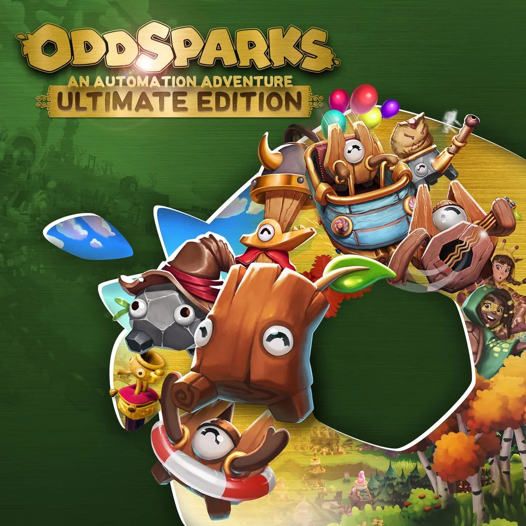 Oddsparks: An Automation Adventure - Ultimate Edition [PS5] cover