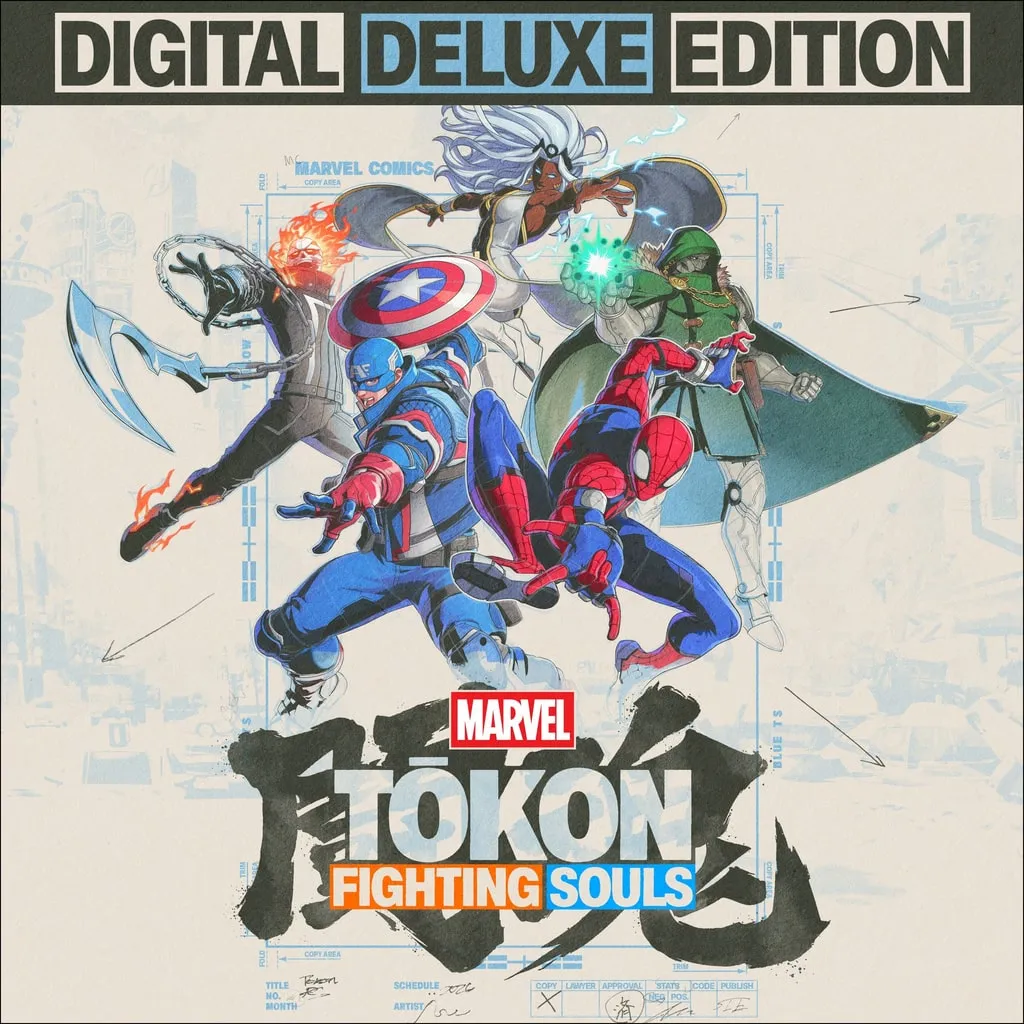MARVEL Tōkon: Fighting Souls Digital Deluxe Edition [PS5] cover
