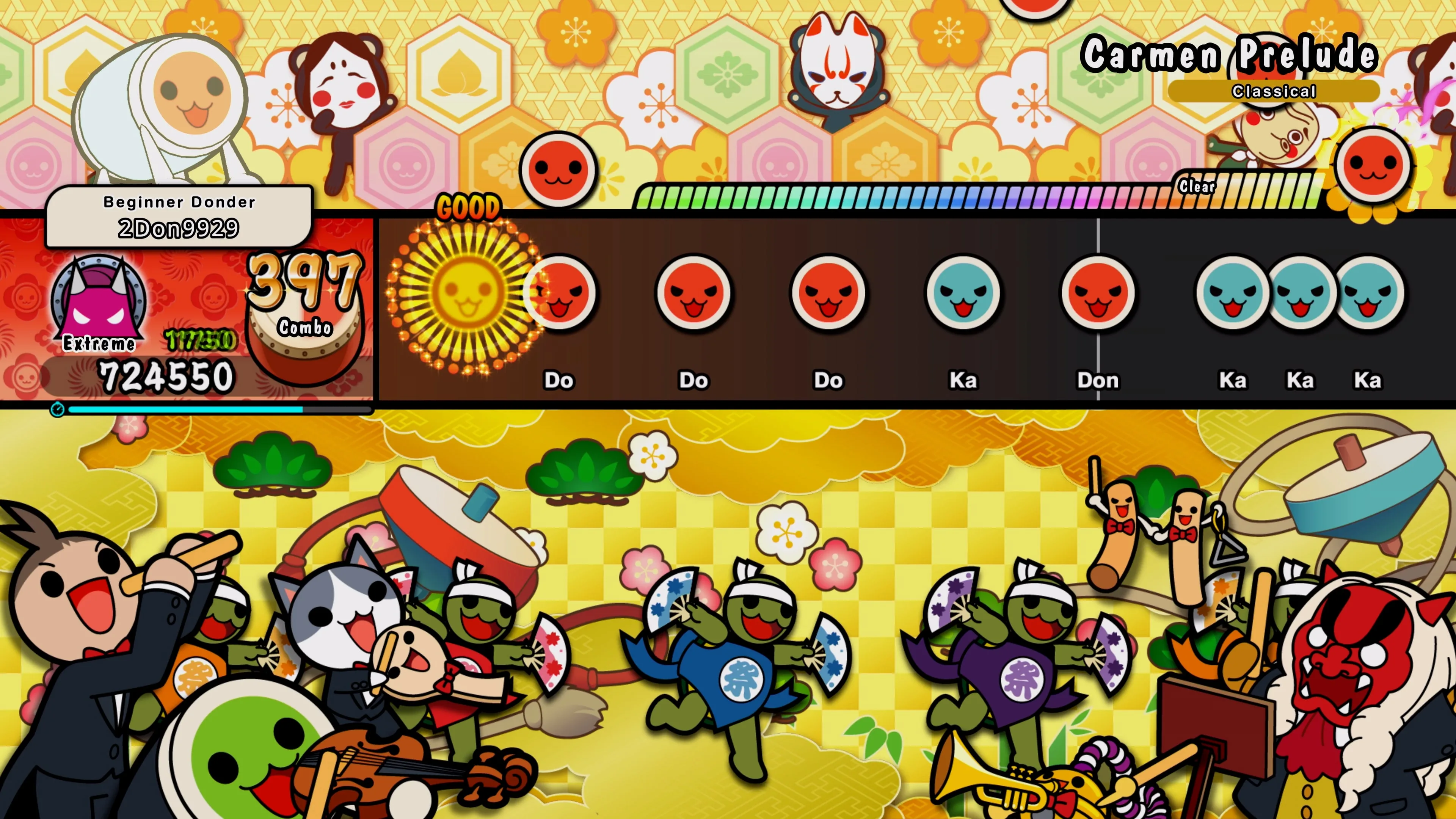 Taiko no Tatsujin: Rhythm Festival - Classical Pack [PS5] - изображение 2