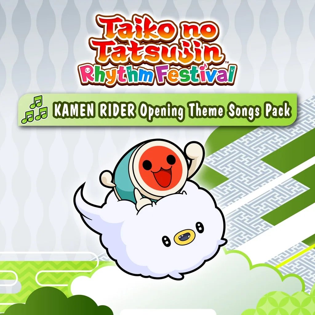 Taiko no Tatsujin: Rhythm Festival - KAMEN RIDER Opening Theme Songs Pack [PS5] - изображение 1