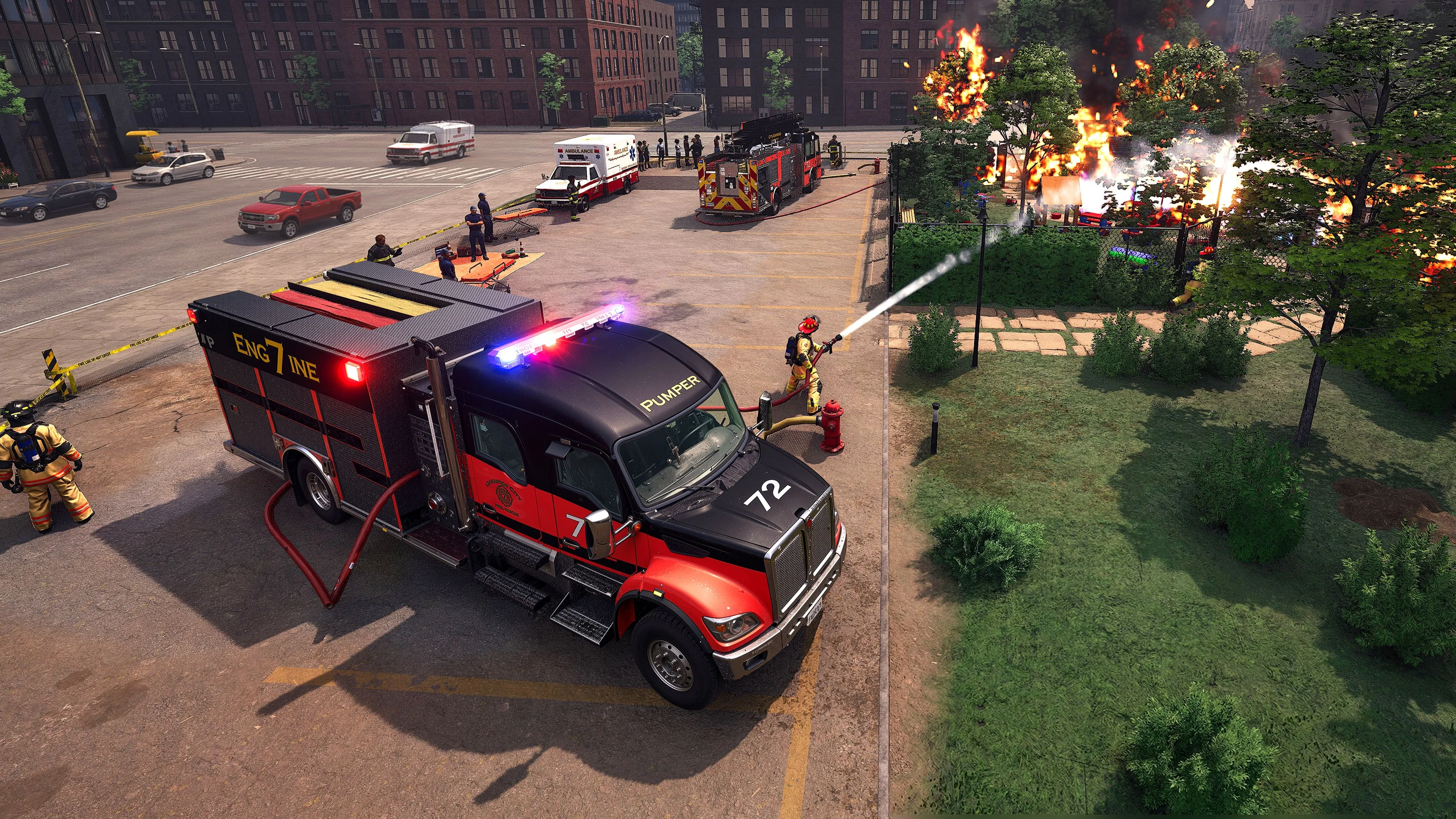 Firefighting Simulator: Ignite - Kenworth Fire Truck Pack [PS5] - изображение 3