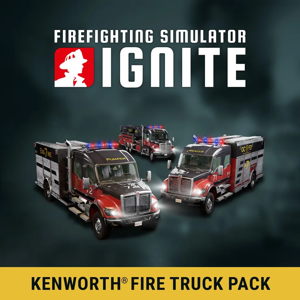 Firefighting Simulator: Ignite - Kenworth Fire Truck Pack [PS5] - изображение 1