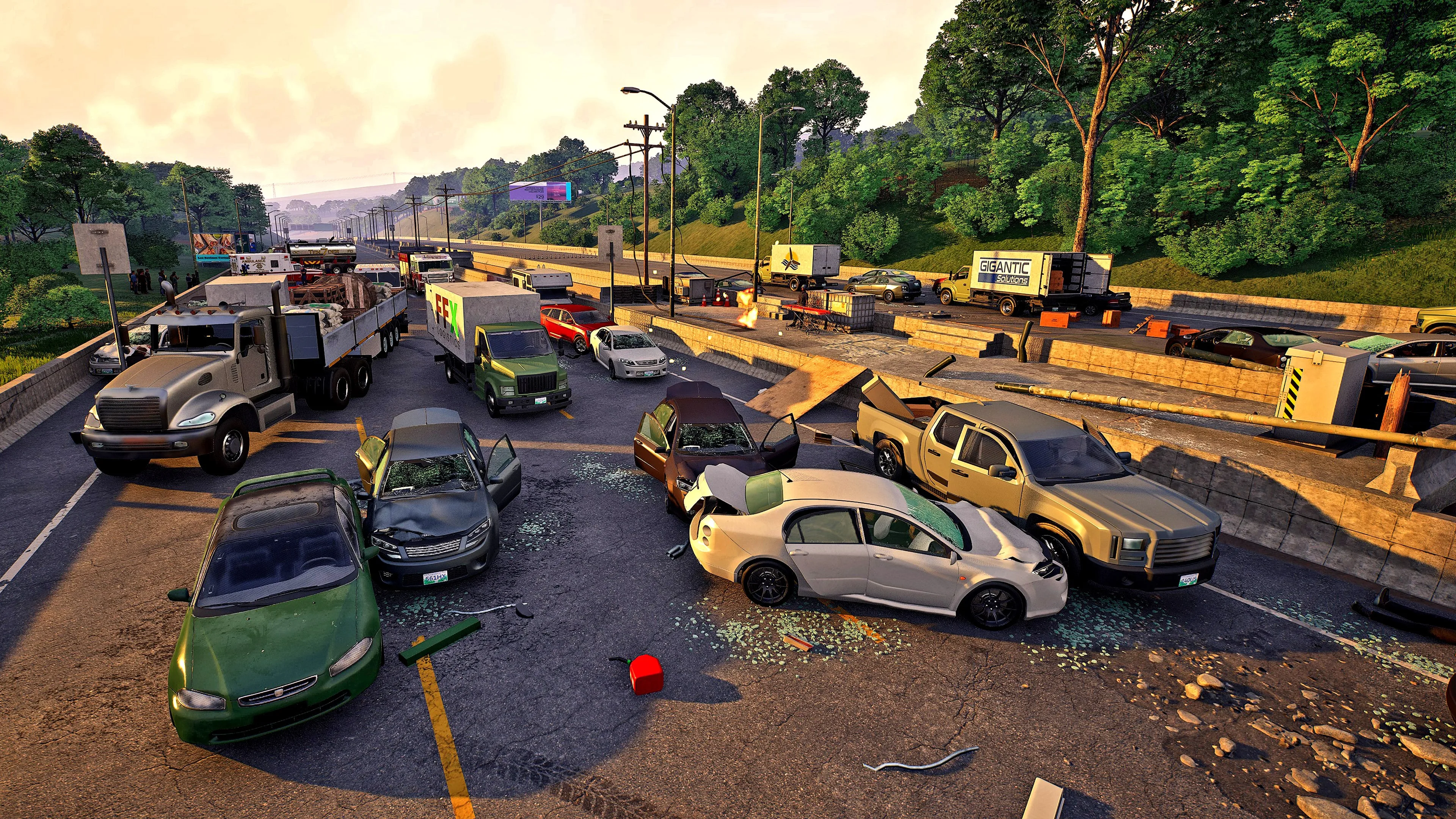 Firefighting Simulator: Ignite - Motor Vehicle Accident Expansion [PS5] - изображение 2