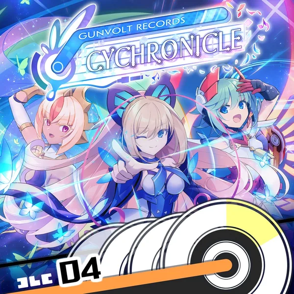 GUNVOLT RECORDS Cychronicle Song Pack 4 RoRo: ♪Raison d'Etre ♪Search Light ♪Beyond Probability ♪Love's Sanctuary [PS4]