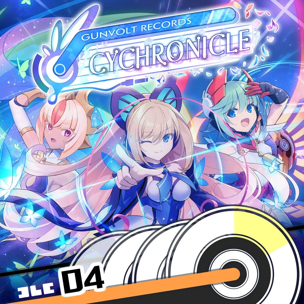 GUNVOLT RECORDS Cychronicle Song Pack 4 RoRo: ♪Raison d'Etre ♪Search Light ♪Beyond Probability ♪Love's Sanctuary [PS4] cover