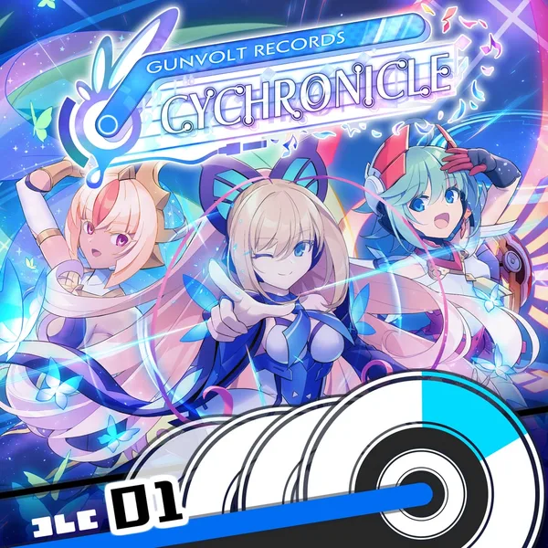 GUNVOLT RECORDS Cychronicle Song Pack 1 Lumen: ♪Rouge Shimmer ♪Parallel World ♪Glass Paradise ♪Last Wish [PS4]