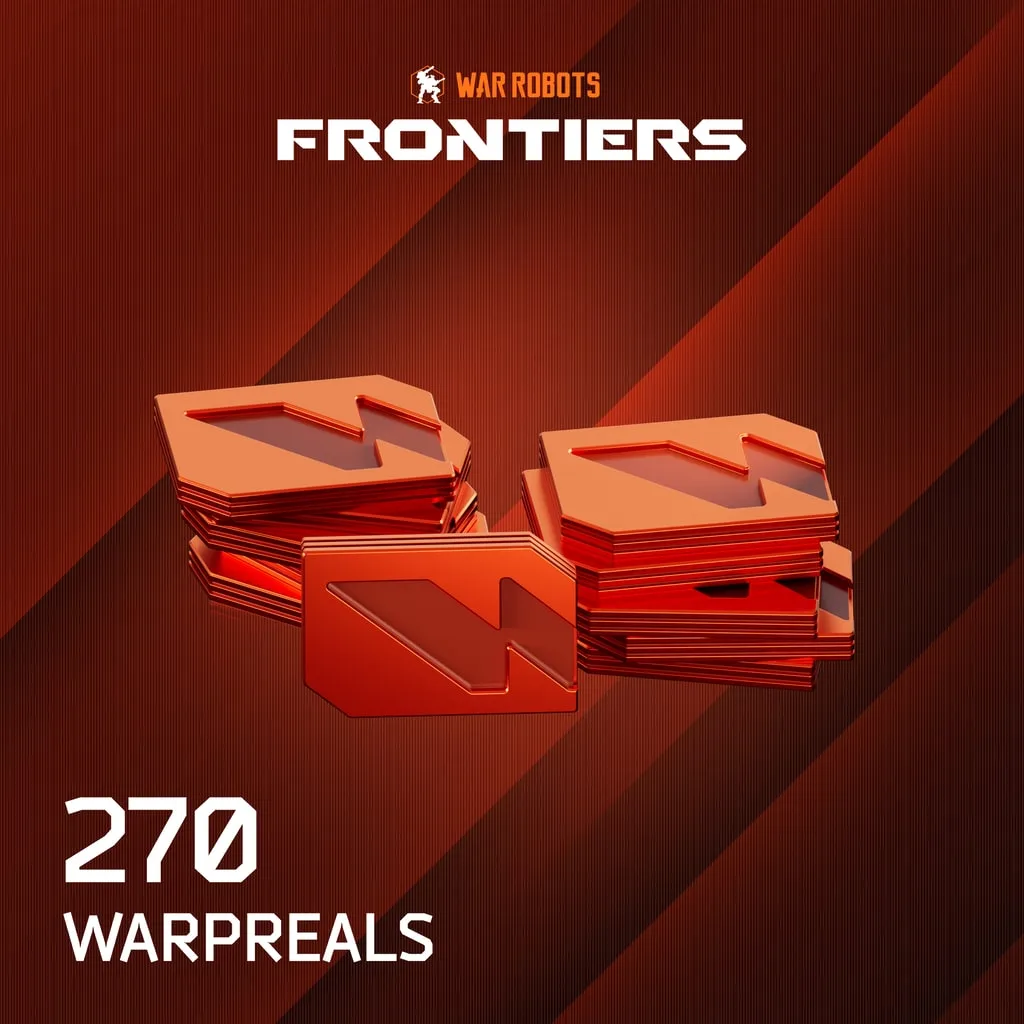 War Robots: Frontiers - 250 (+20 Bonus) WarpReals cover