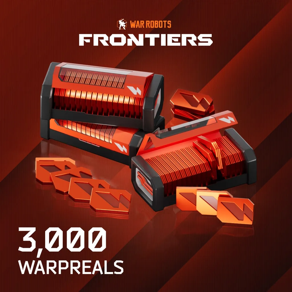 War Robots: Frontiers - 2500 (+500 Bonus) WarpReals - изображение 1