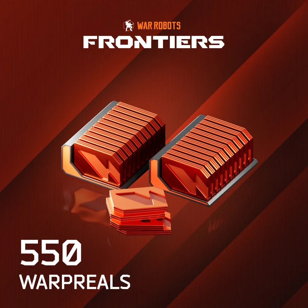 War Robots: Frontiers - 500 (+50 Bonus) WarpReals cover