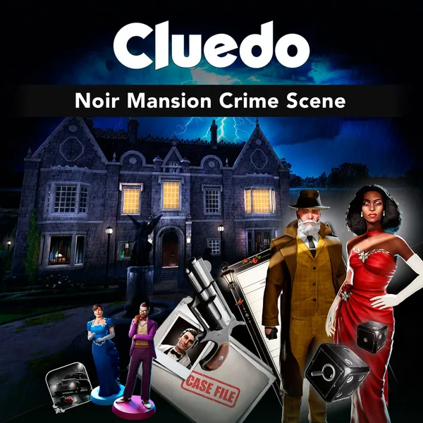 Cluedo: Noir Mansion Crime Scene [PS4, PS5]