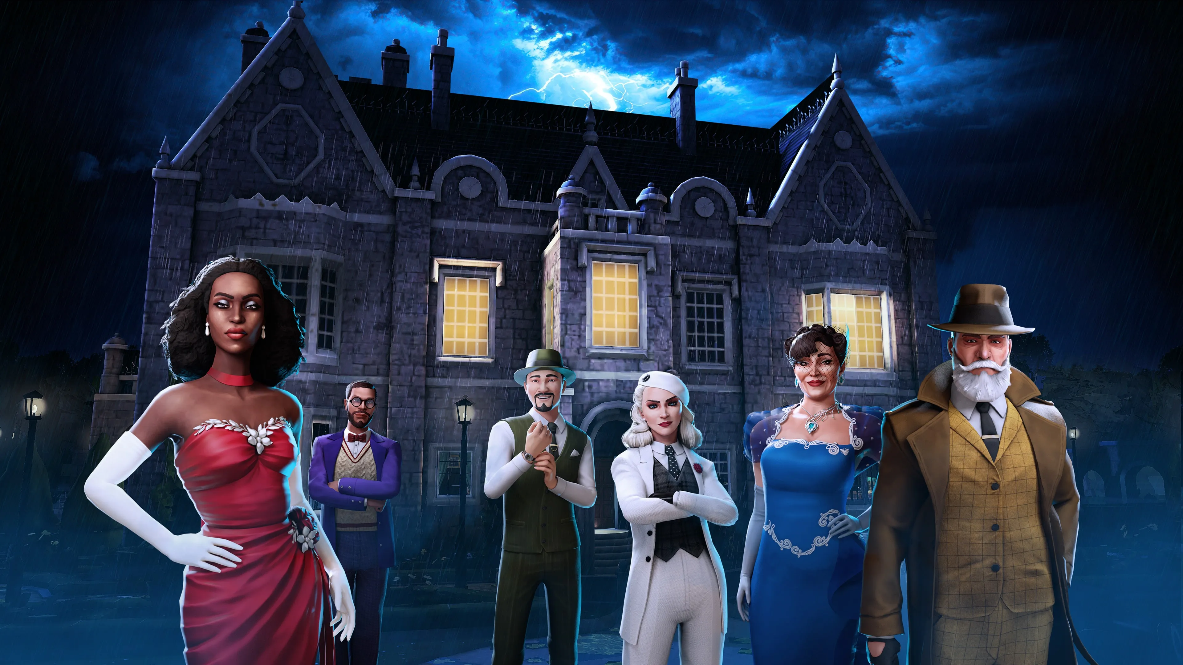 Cluedo: Noir Mansion Crime Scene [PS4, PS5] - изображение 2