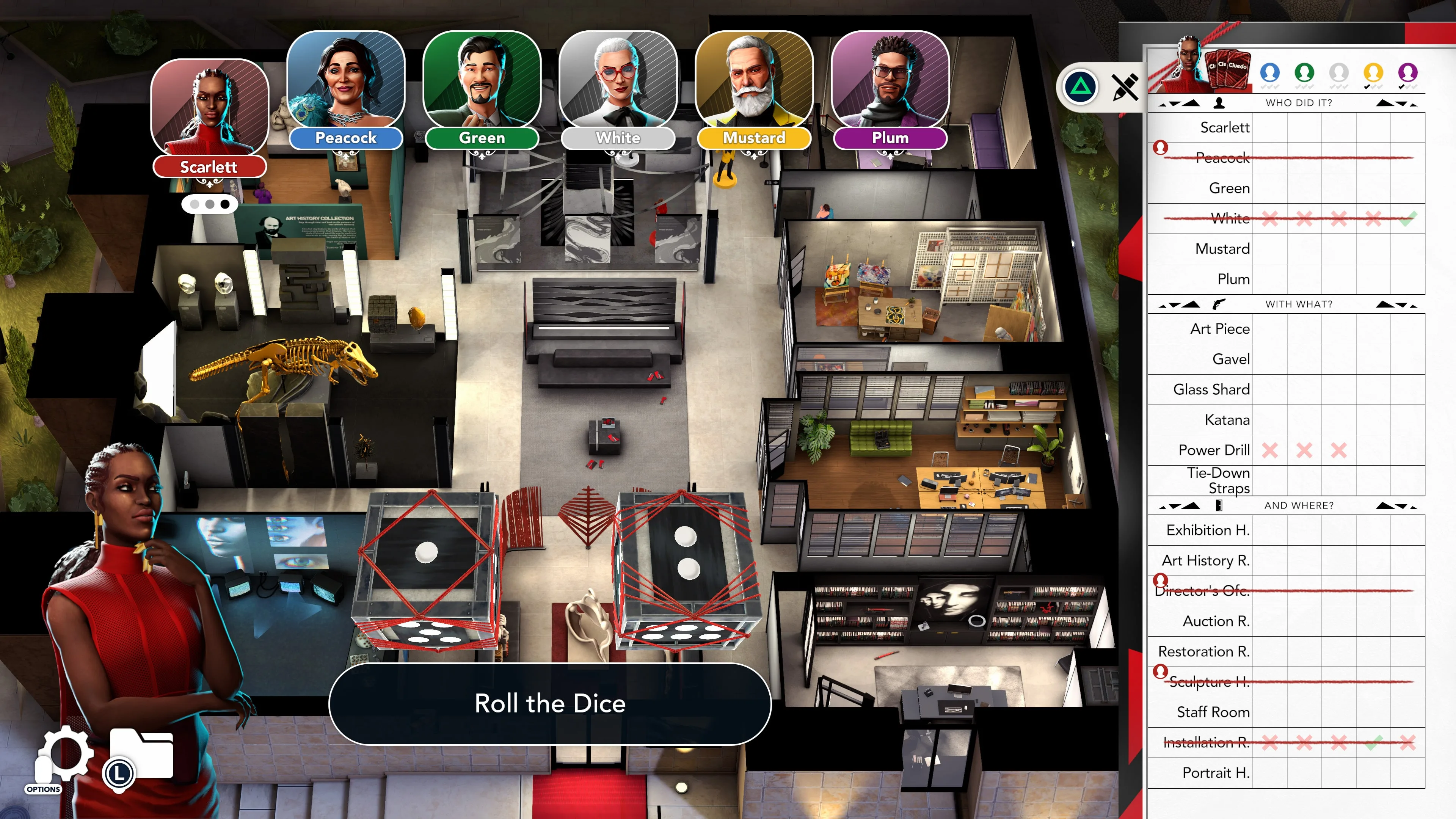 Cluedo: Painted Red Gallery Expansion [PS4, PS5]