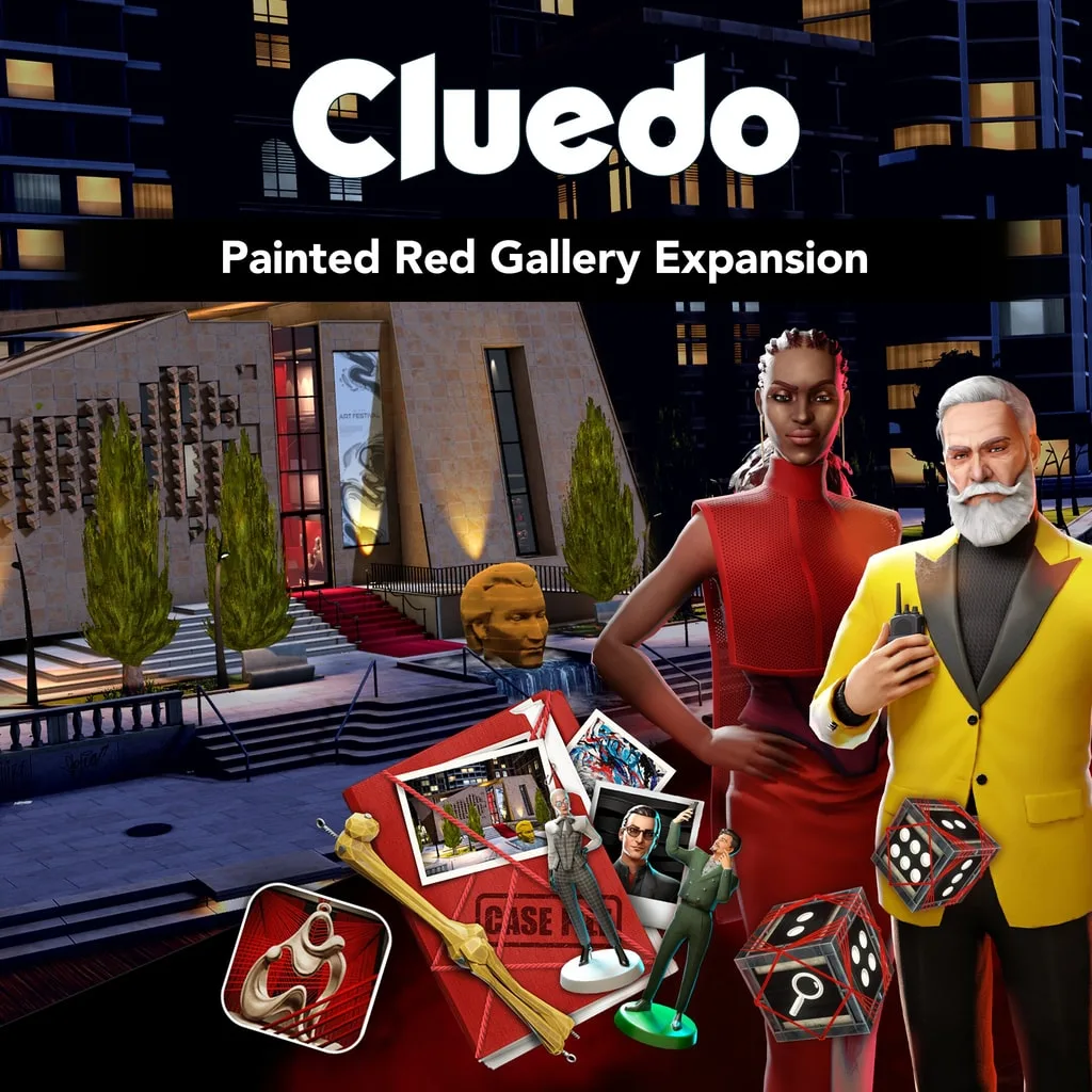 Cluedo: Painted Red Gallery Expansion [PS4, PS5]