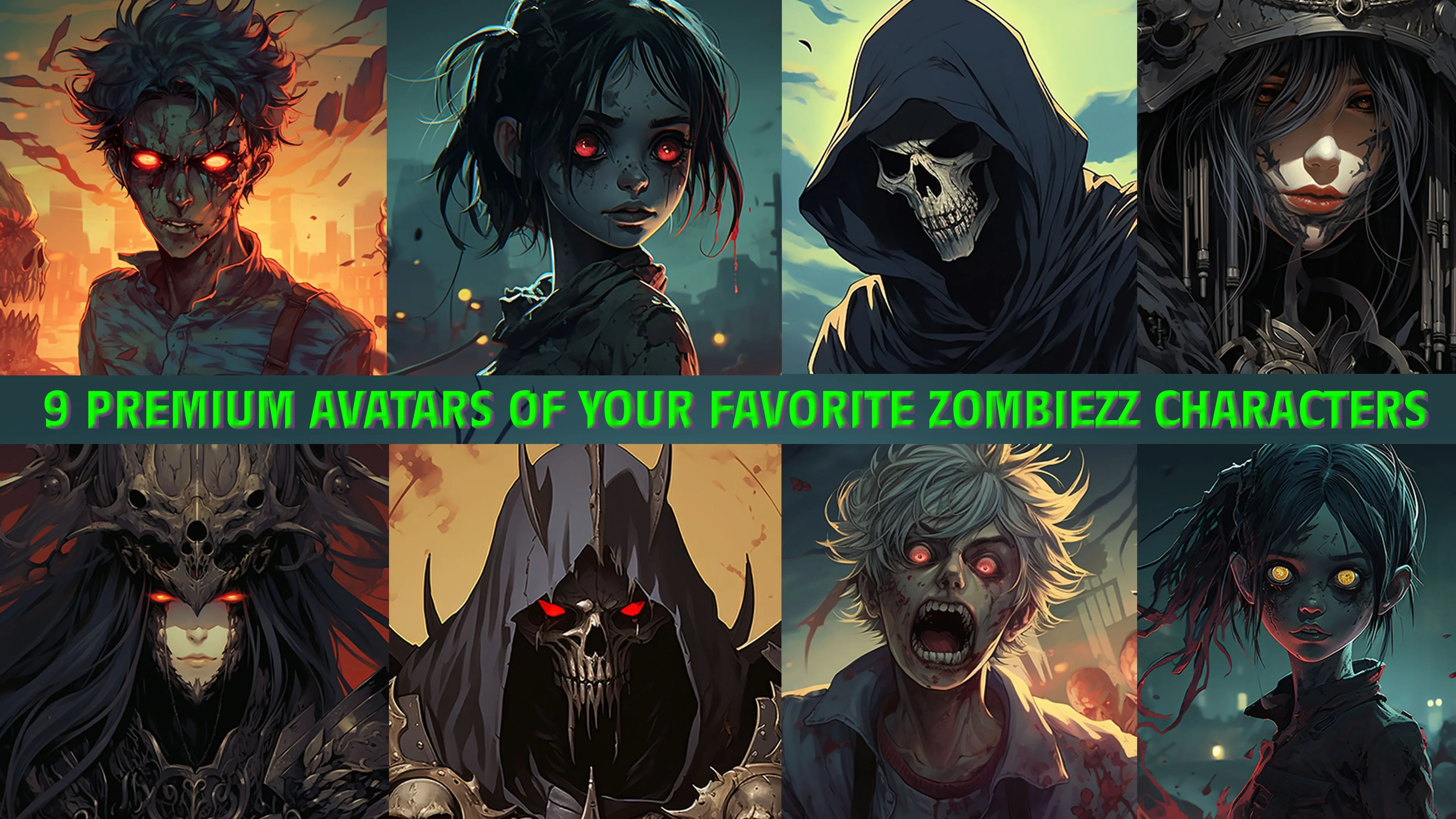 9 Premium Avatar Zombiezz Game Bundle [PS4] - изображение 2