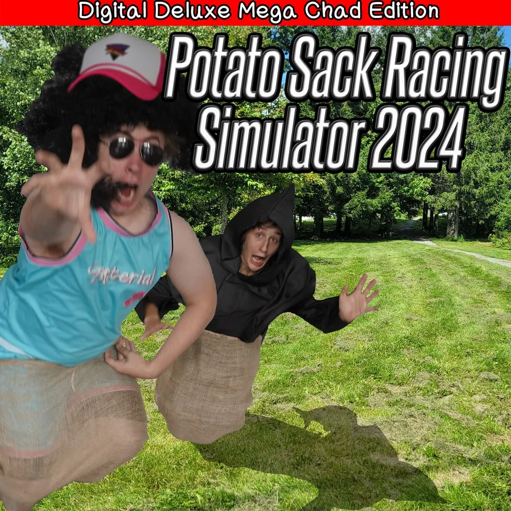 Potato Sack Racing Simulator 2024 : Digital Deluxe Mega Chad Edition [PS5] cover