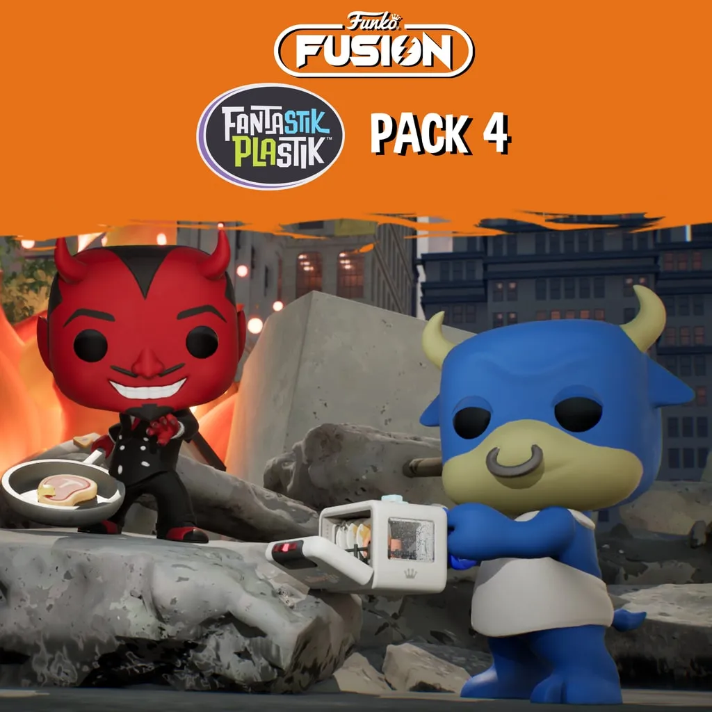 Funko Fusion - Fantastik Plastik Pack 4 - T-Bone and El Diablo [PS5] cover
