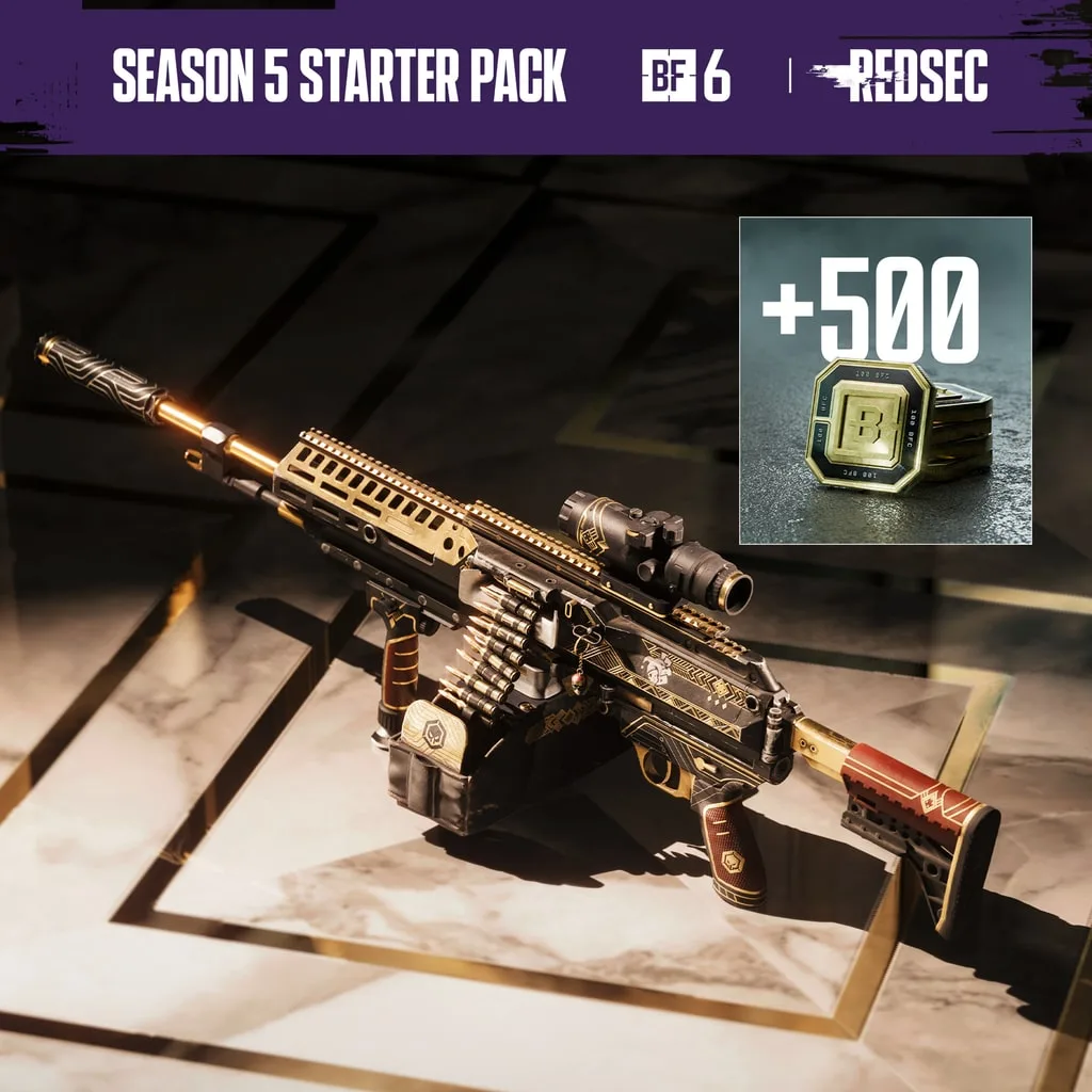 Season 5 Starter Pack - Battlefield 6 and REDSEC cover