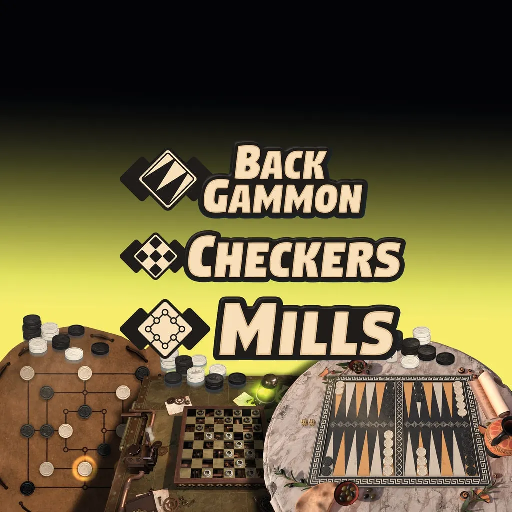 3in1 Game Collection: Backgammon + Checkers + Mills [PS4] - изображение 1