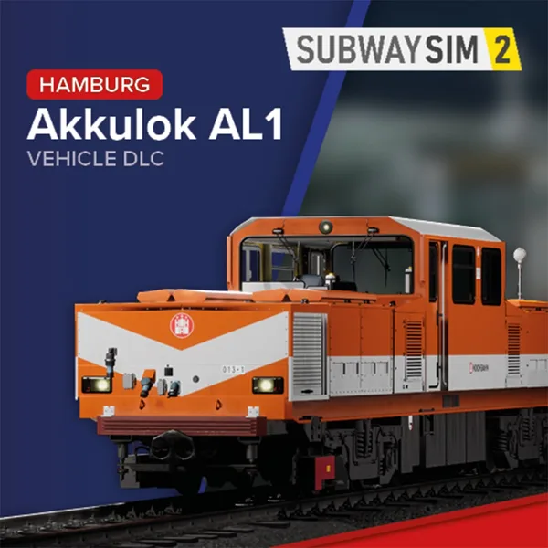 SubwaySim 2 - Hamburg Vehicle DLC: Akkulok AL1 [PS5]