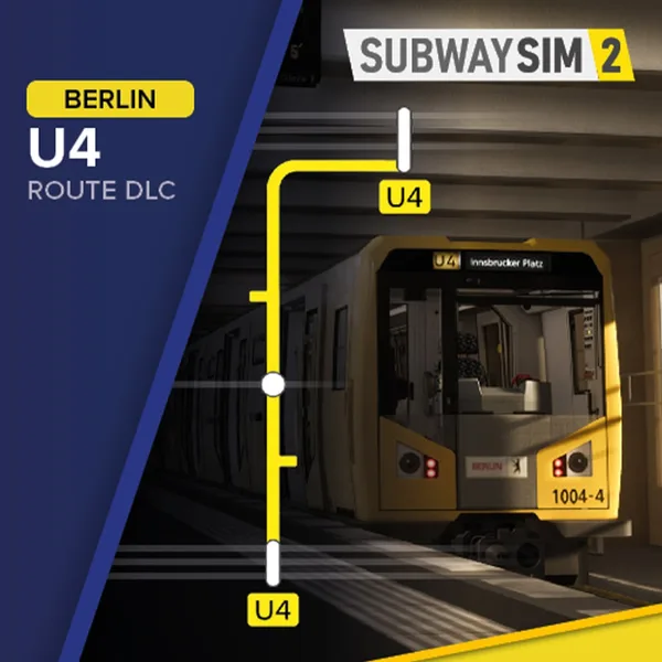 SubwaySim 2 - Berlin Route DLC: U4 [PS5]