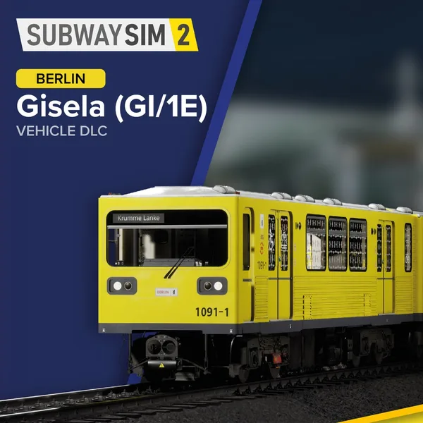 SubwaySim 2 - Berlin Vehicle DLC: Gisela (GI/1E) [PS5]