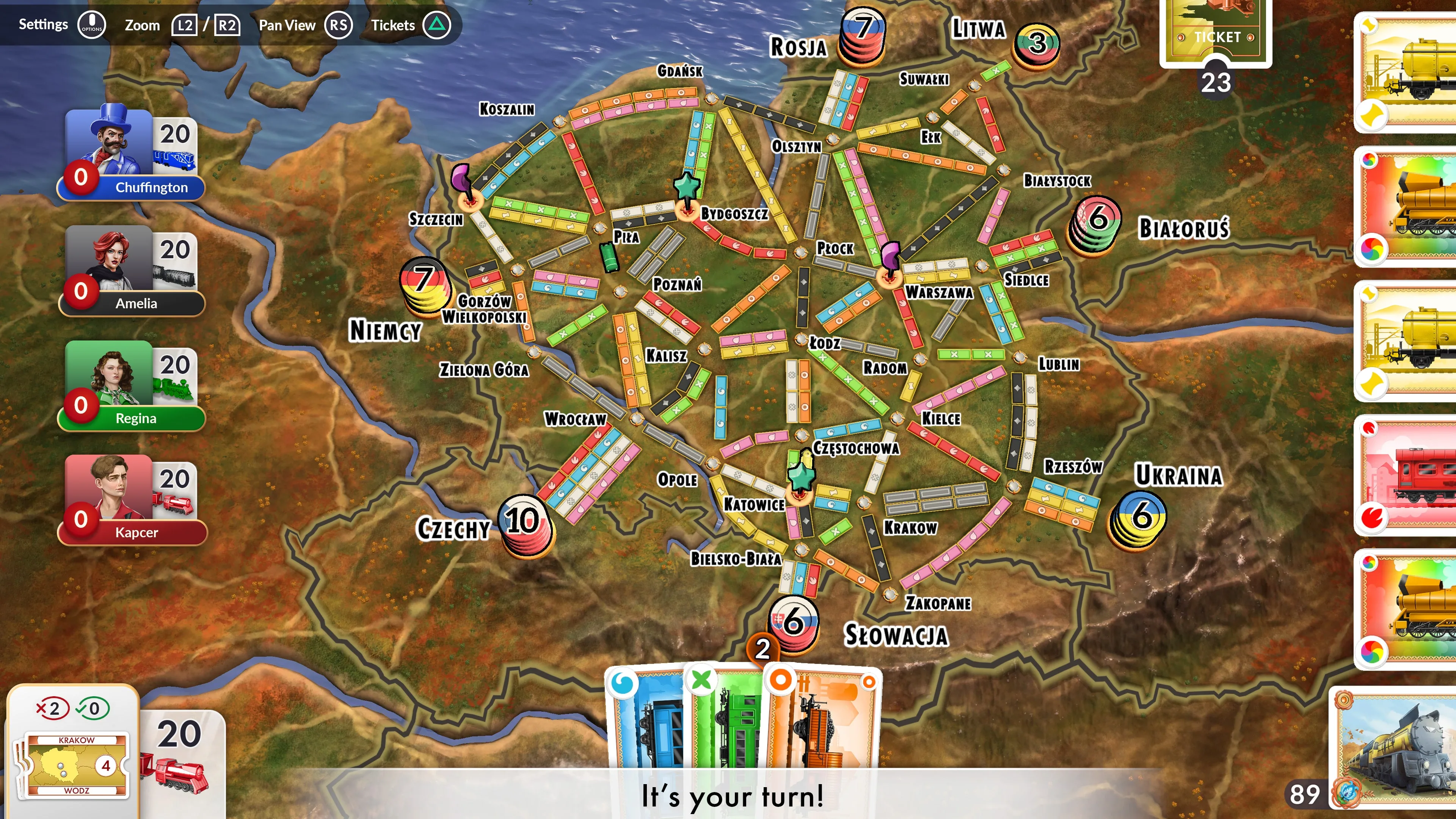 Ticket to Ride: Poland Expansion [PS4] - изображение 4