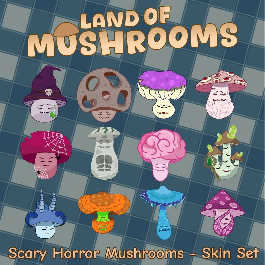Scary Horror Mushrooms - Skin Set [PS5] - изображение 1