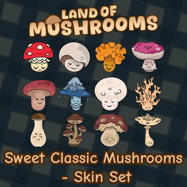 Sweet Classic Mushrooms - Skin Set [PS5]