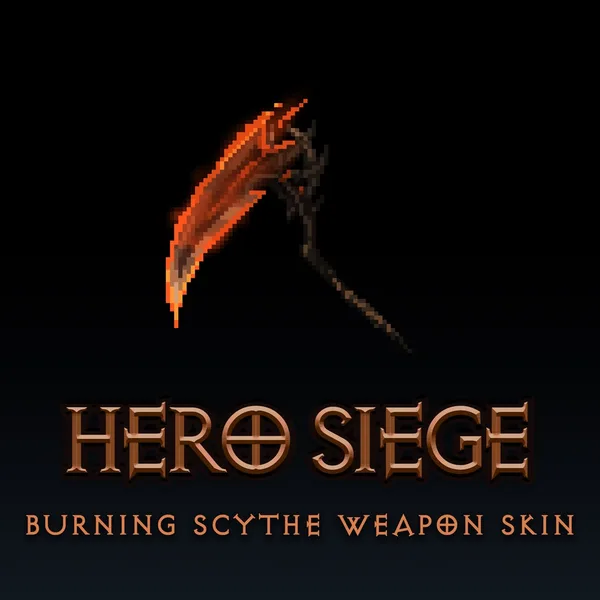 Burning Scythe Weapon Skin [PS5]