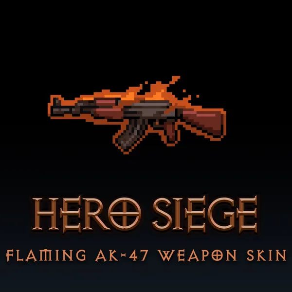 Flaming AK-47 Weapon Skin [PS5]