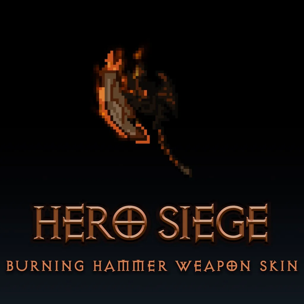Burning Hammer Weapon Skin [PS5] - изображение 1
