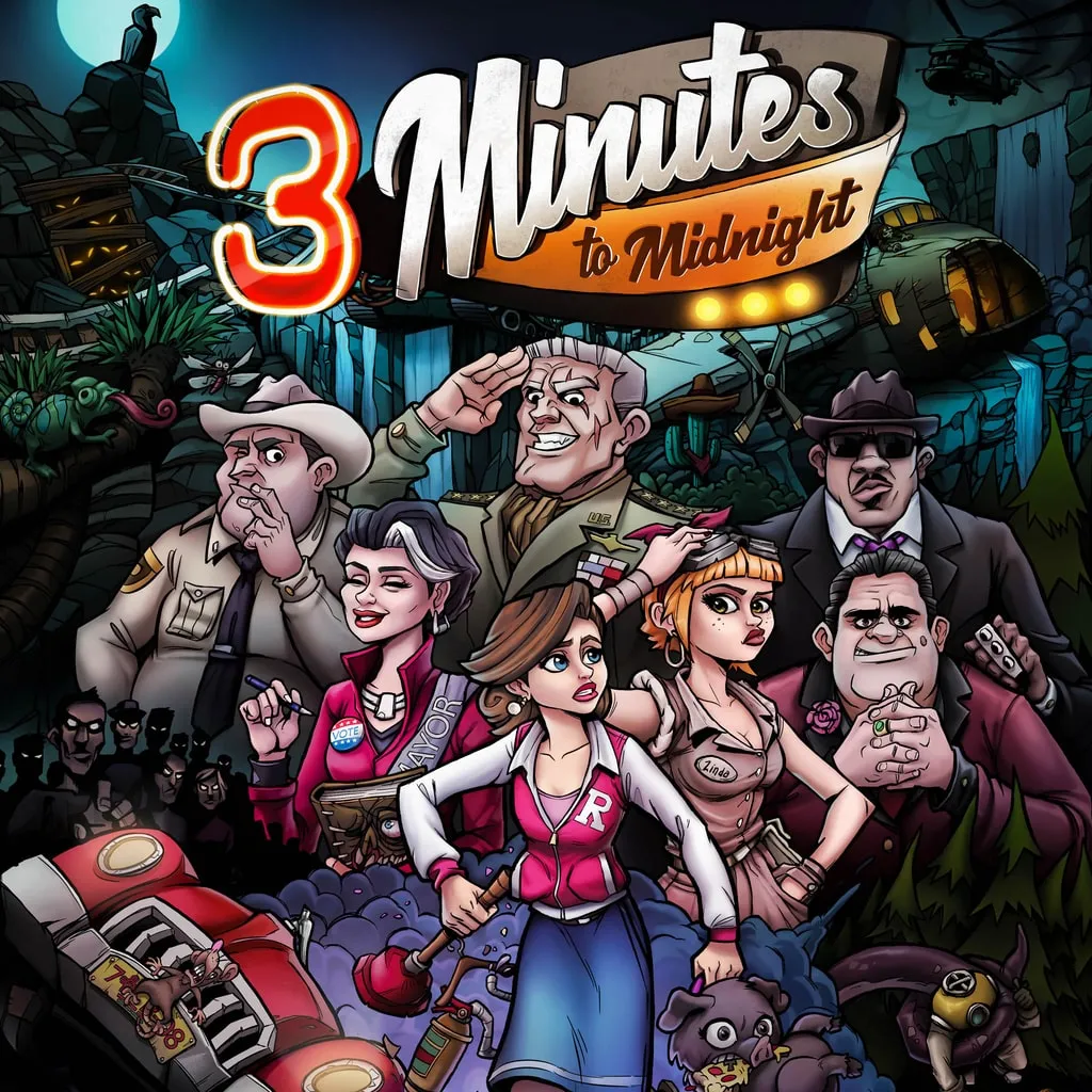 3 Minutes To Midnight [PS4] cover