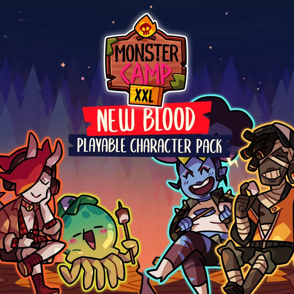 Monster Camp Character Pack - New Blood PS4 &amp; PS5 cover