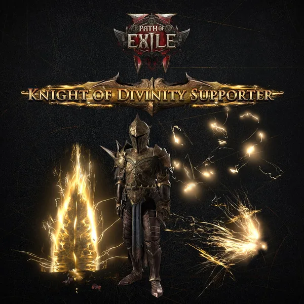 Path of Exile 2: Knight of Divinity Supporter Pack