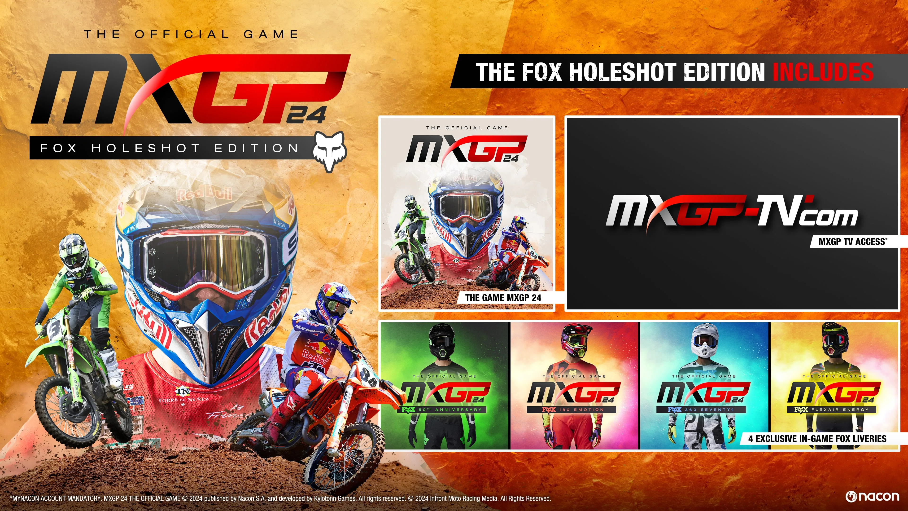 MXGP 24 - Fox Holeshot Edition [PS5] - изображение 2