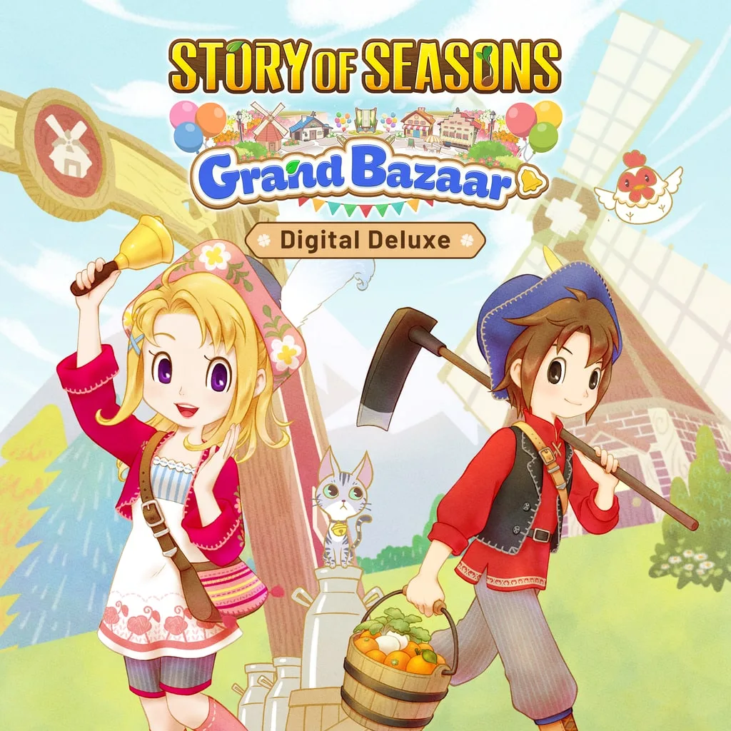 Story of Seasons: Grand Bazaar Digital Deluxe [PS5] cover