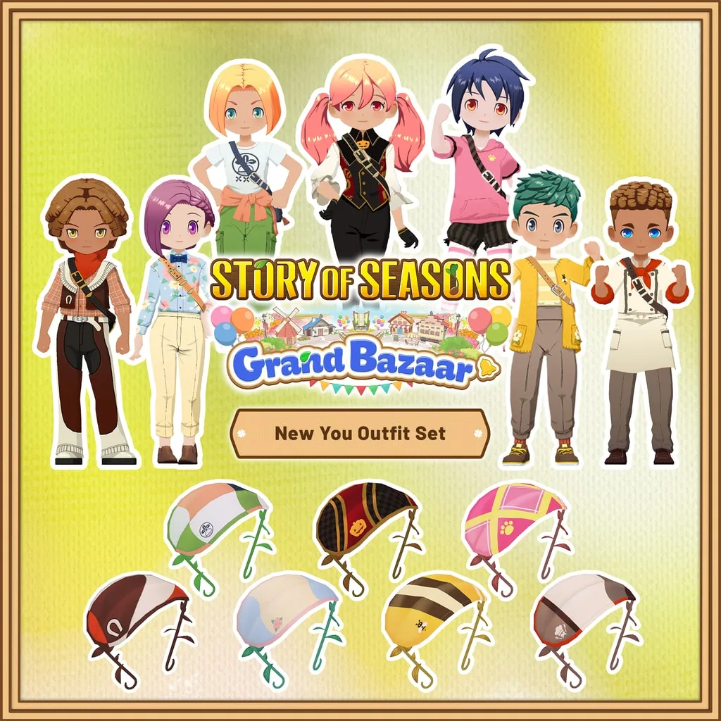 Story of Seasons: Grand Bazaar - New You Outfit Set [PS5] cover