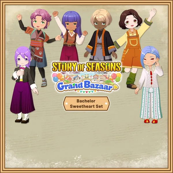 Story of Seasons: Grand Bazaar - Bachelor Sweetheart Set [PS5]