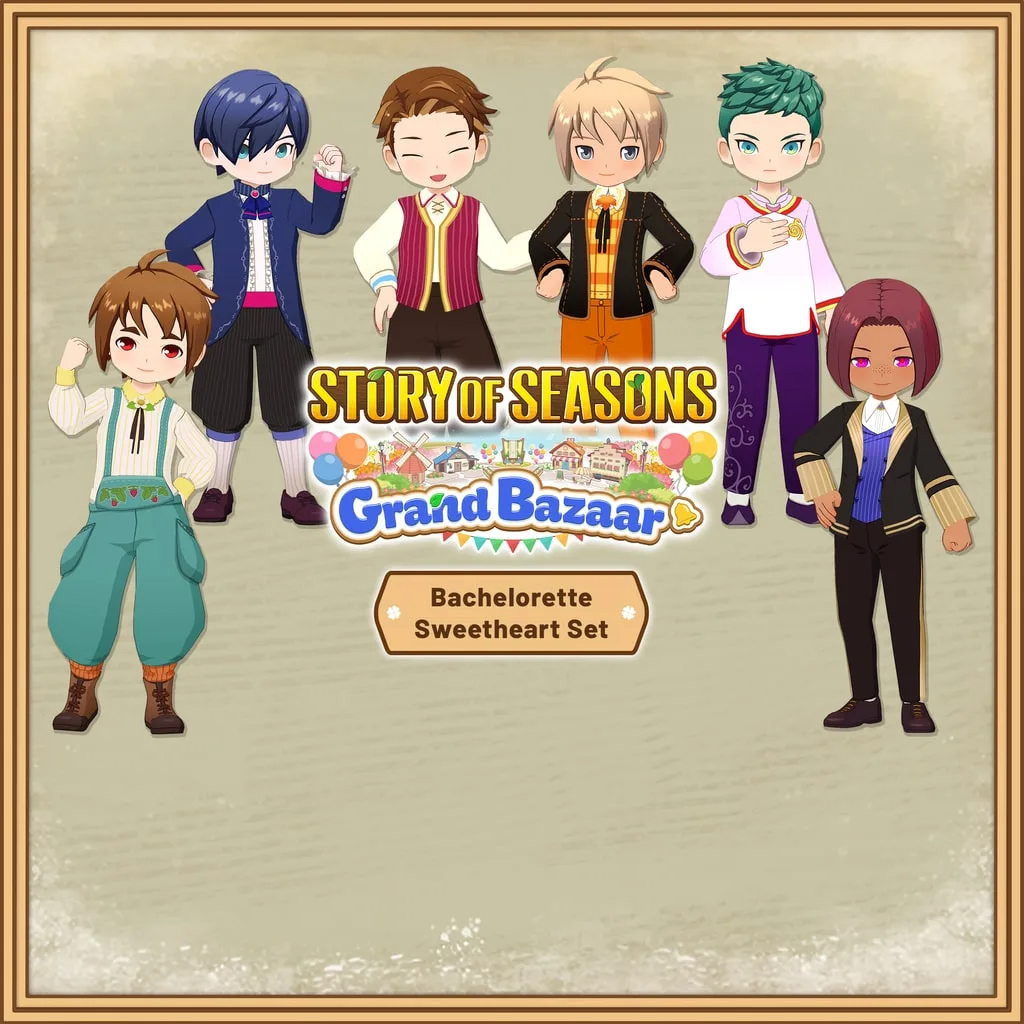 Story of Seasons: Grand Bazaar - Bachelorette Sweetheart Set [PS5] cover