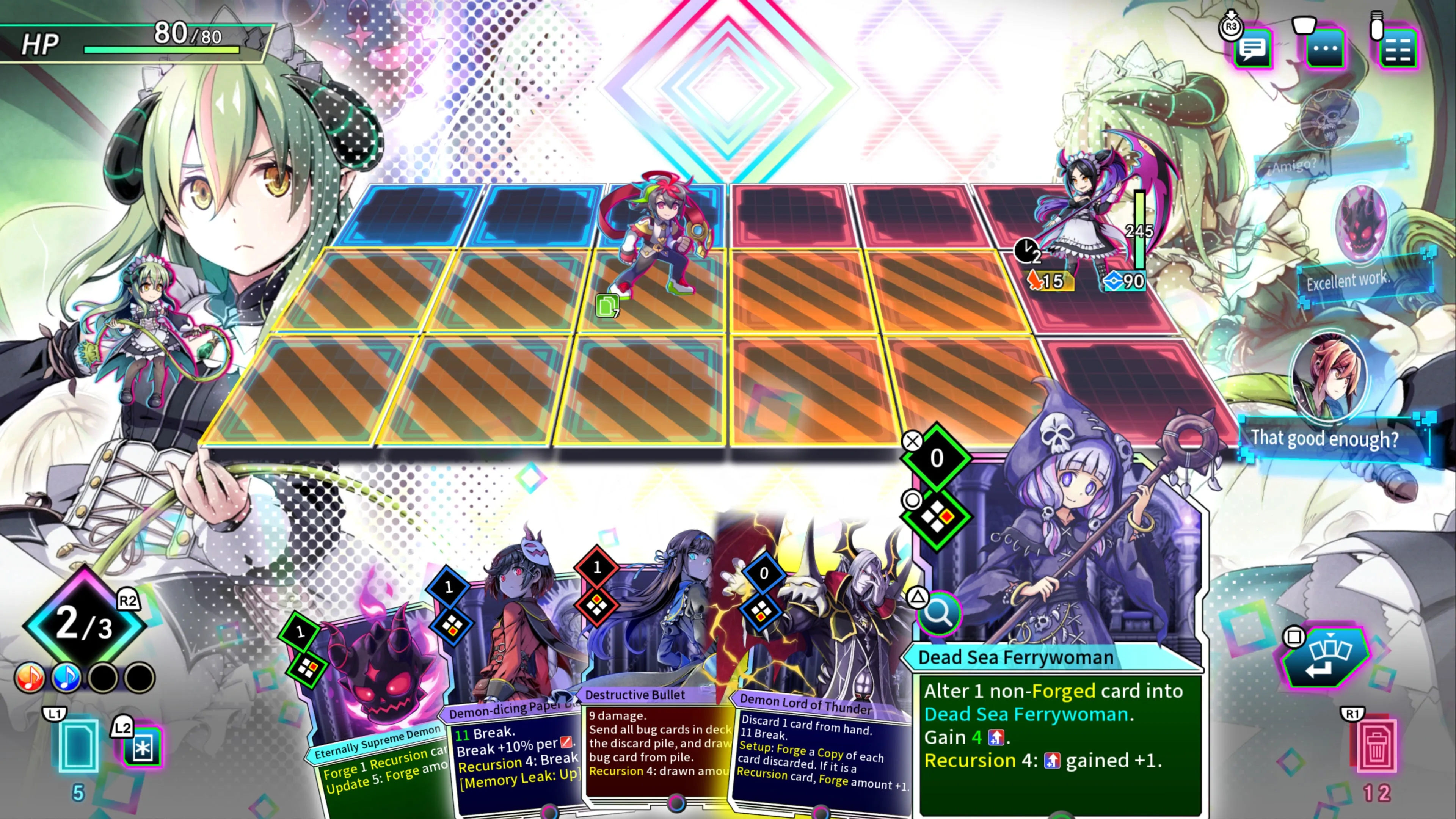Card-en-Ciel DLC - The World of "Gal Guardians Servants of the Dark" [PS5] - изображение 4