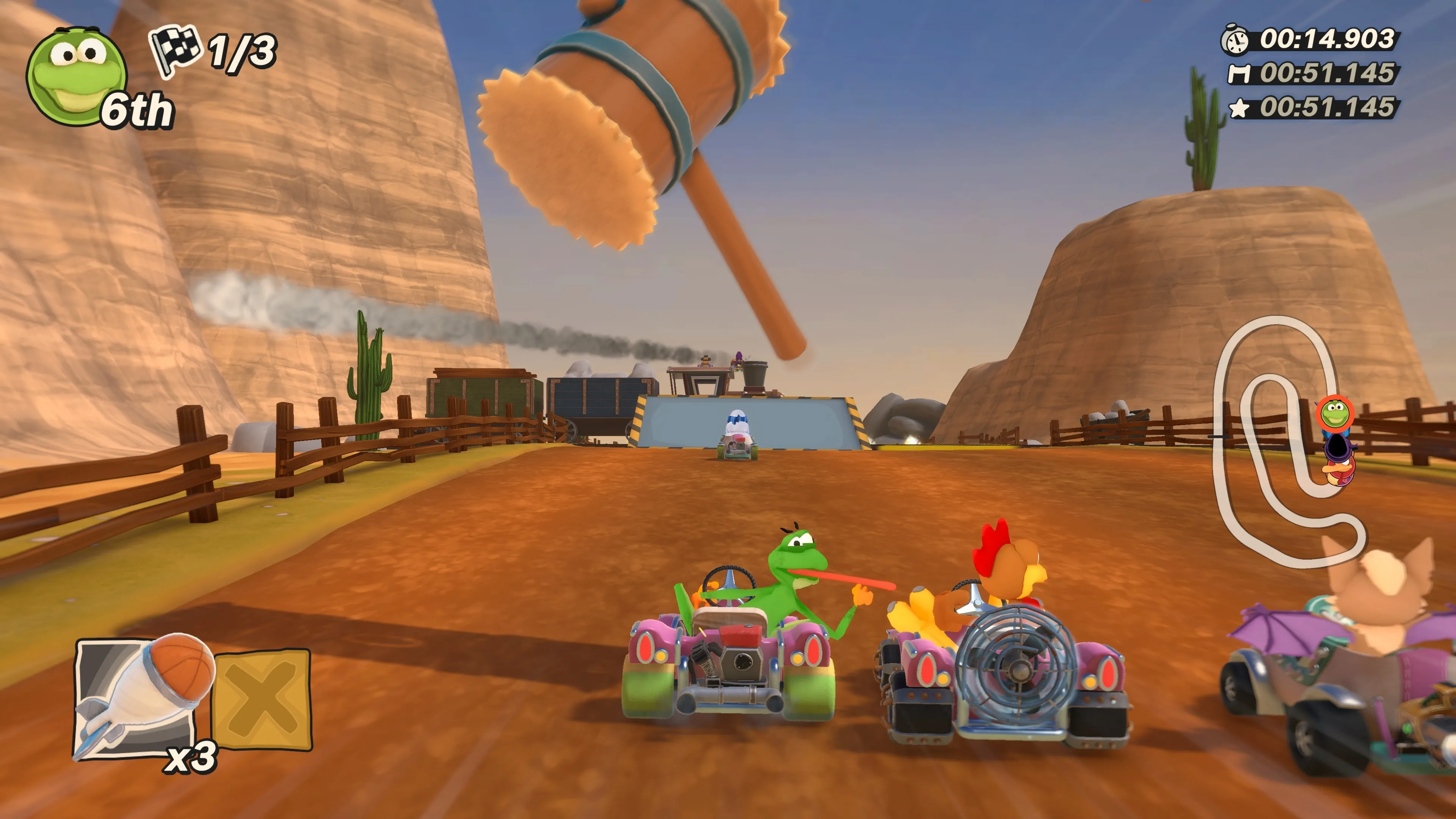 Moorhuhn Kart 4 [PS4] - изображение 4