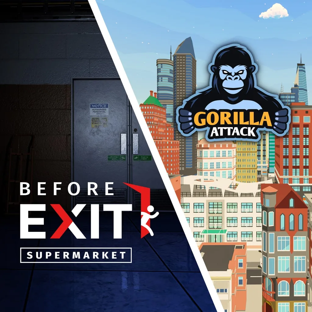 Before Exit: Supermarket + Gorilla Attack bundle [PS4, PS5] - изображение 1